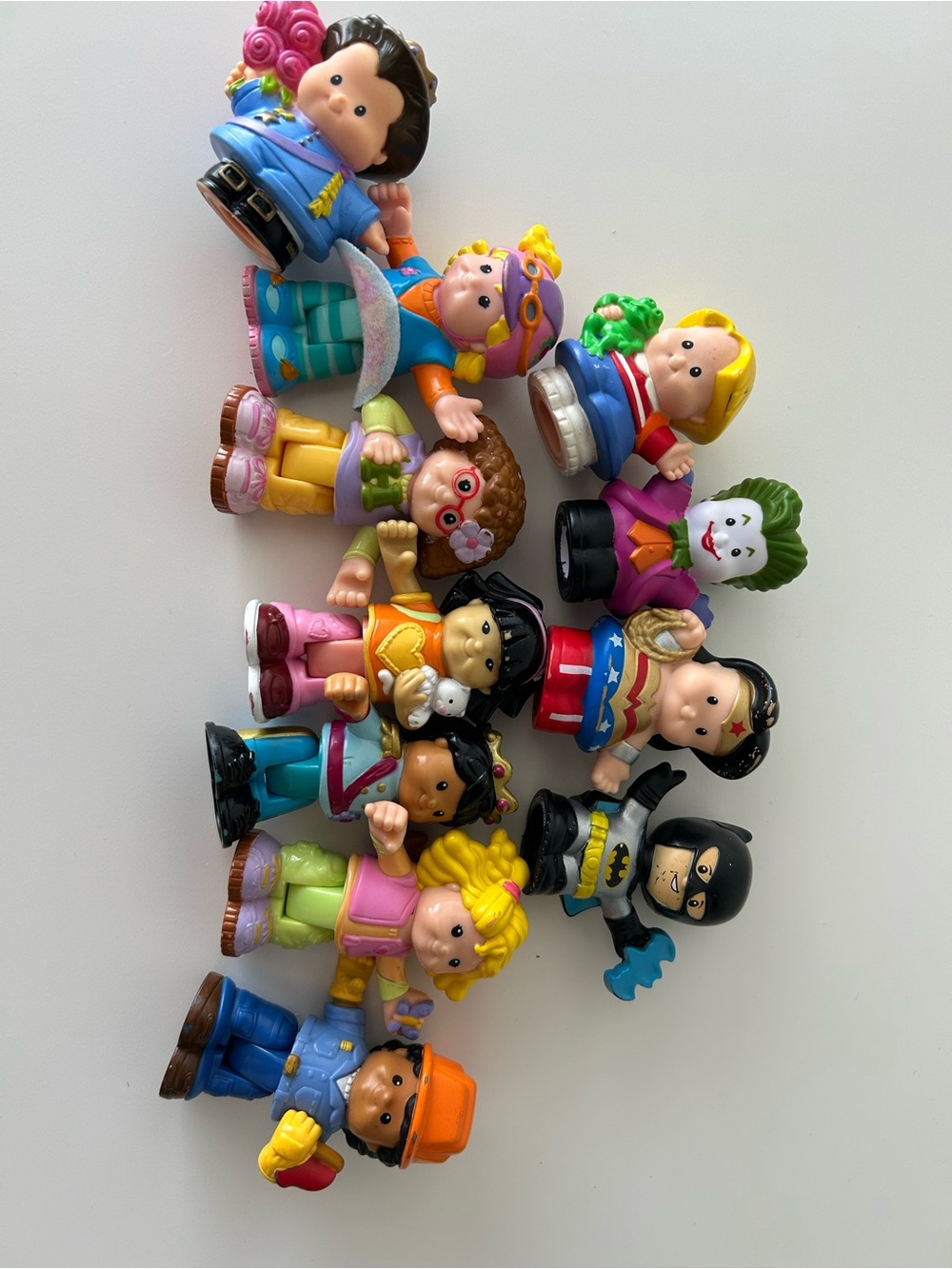 Fisher-Price posable and regular little people